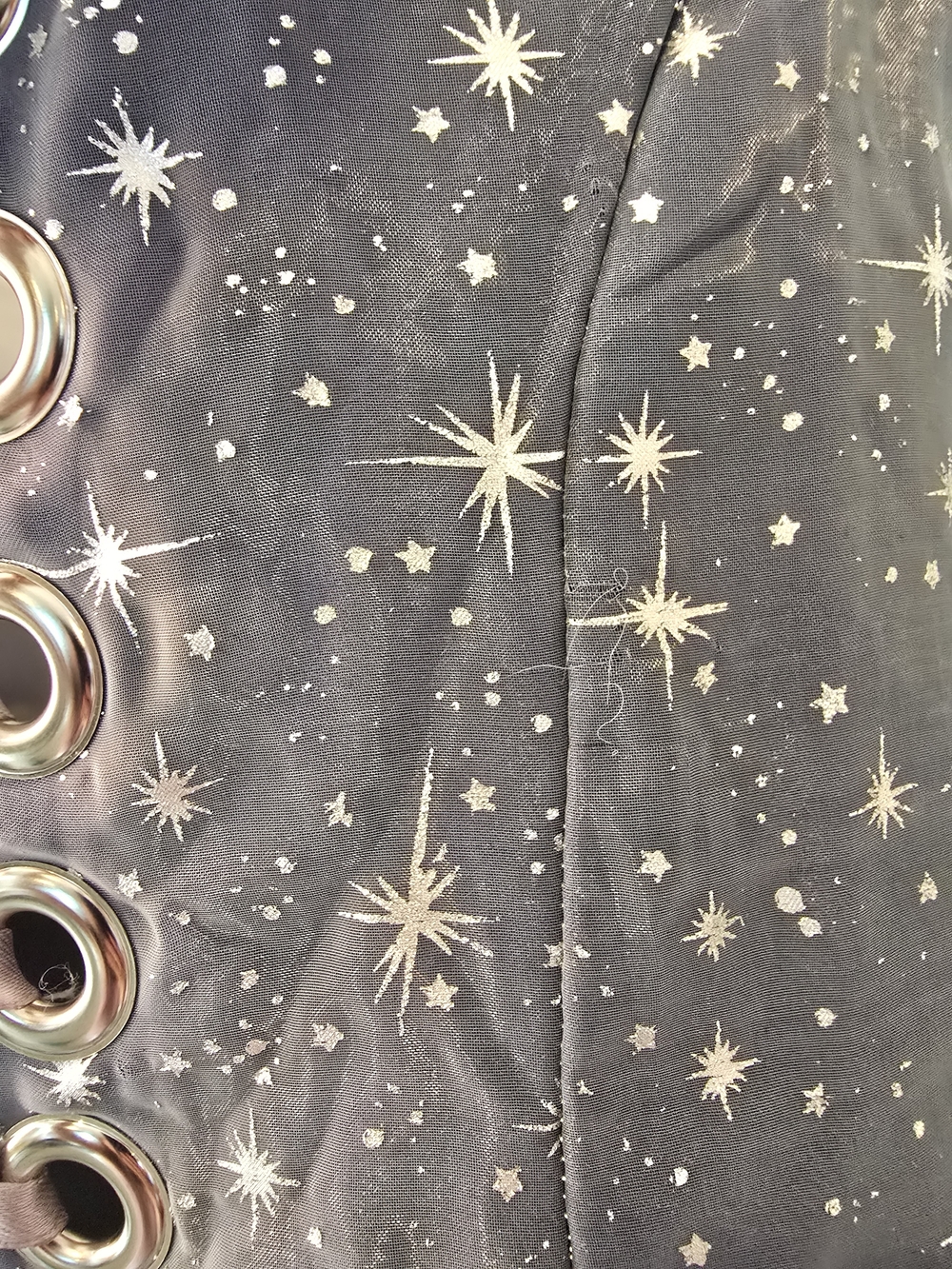 Custom Made Navy Starry Ball Gown | Evening Dress - Picture 6 of 9